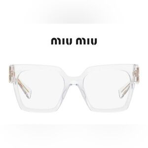 Miu Miu Women's Transparent Glasses